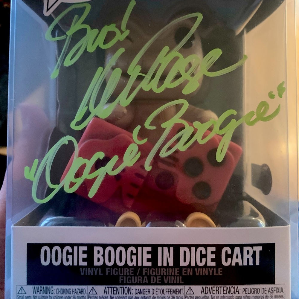 Oogie Boogie Autographed Funko
